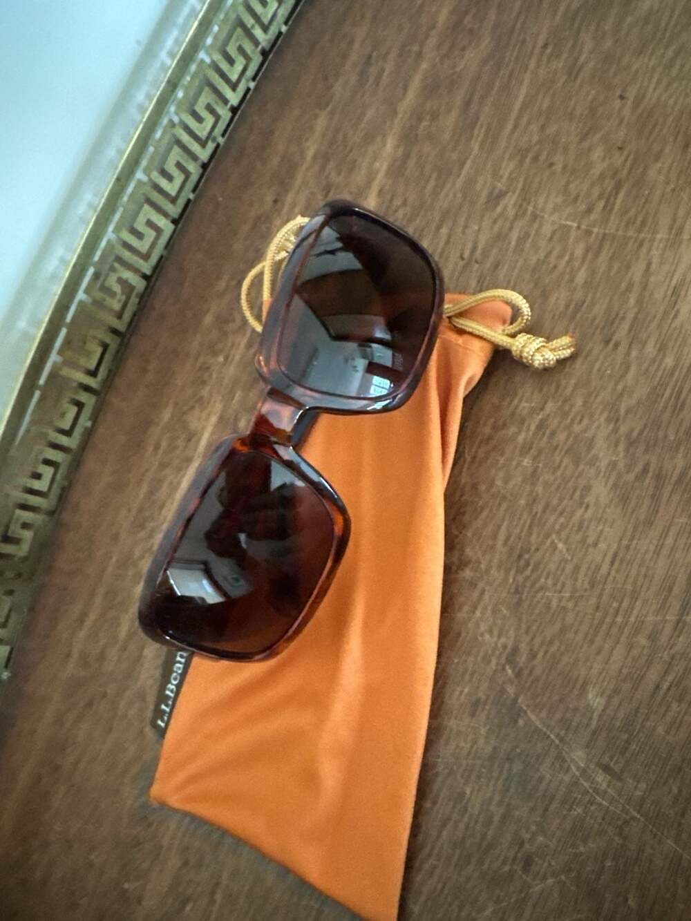 L.L.Bean Polarized Tortoise Reading Sunglasses +2.50